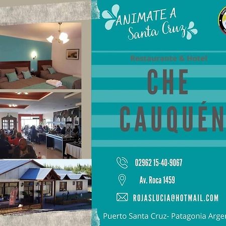 Che Cauquen Vila Puerto Santa Cruz Exterior foto